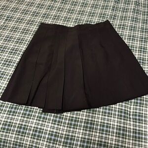 Cycle Boston Black Pleated Skirt - Size Large